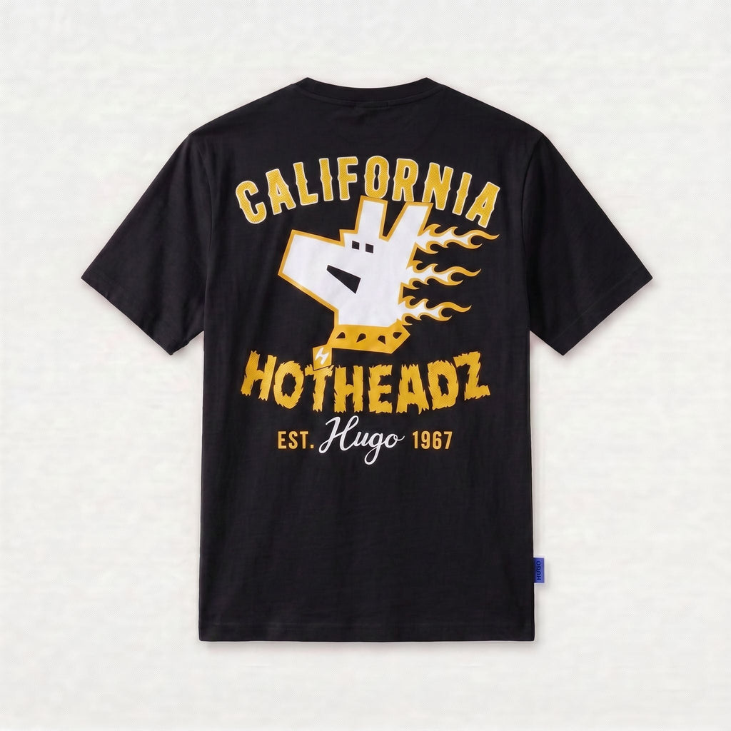Camiseta 921004 Básica Negro para hombre