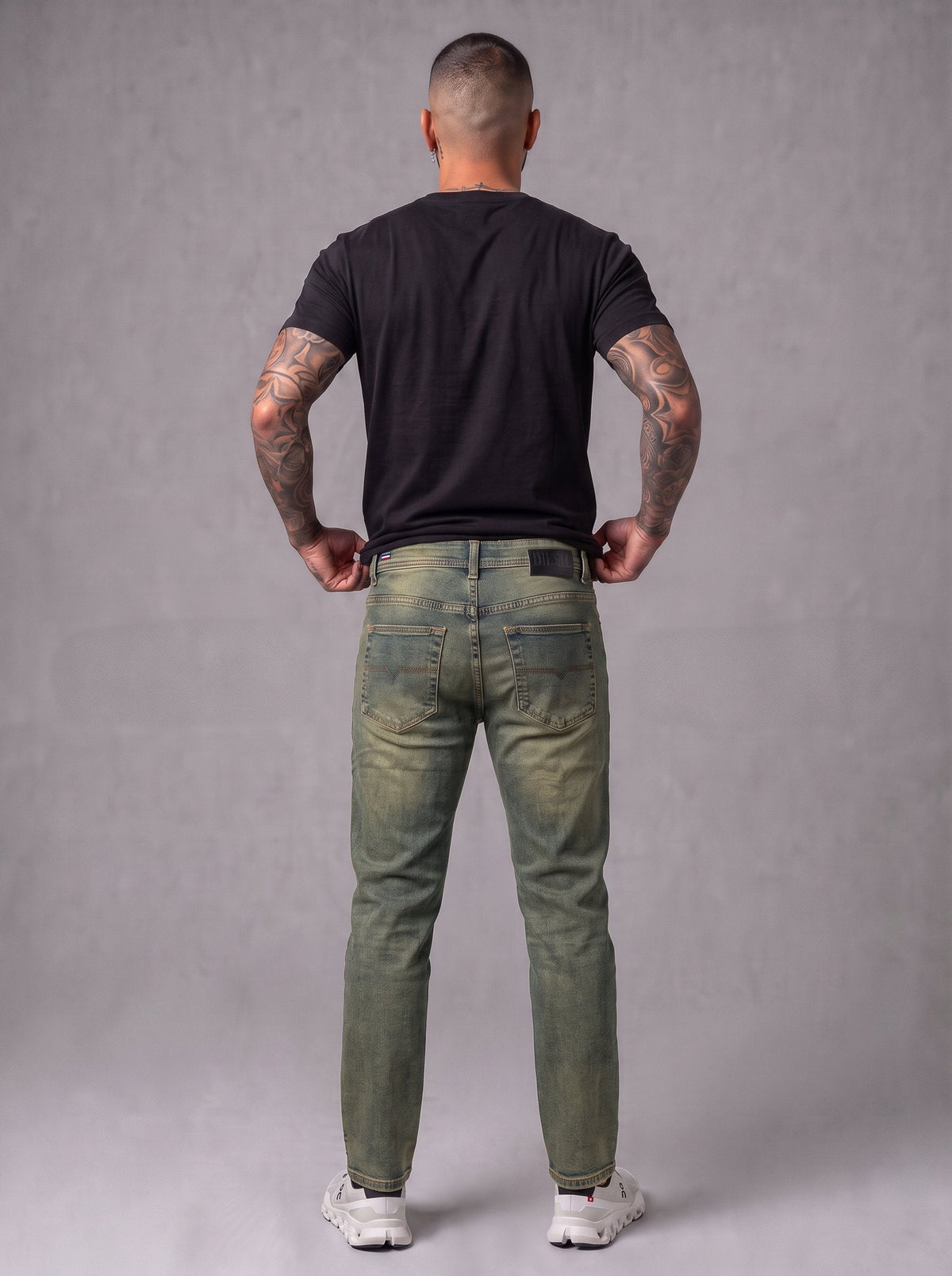 Jean DSL GCK005 Azul/Cafe Para Hombre