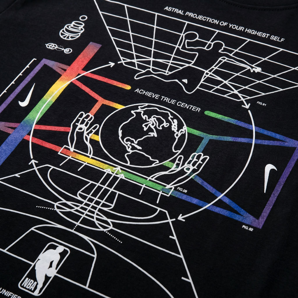 Camiseta 921012 Estampada Negra para hombre