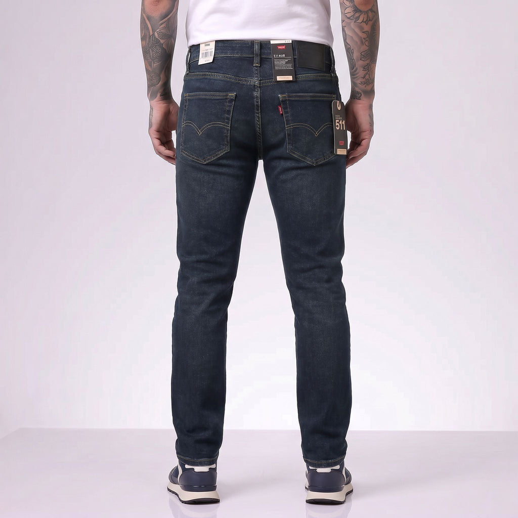 Jean LE CK072 Azul Para Hombre