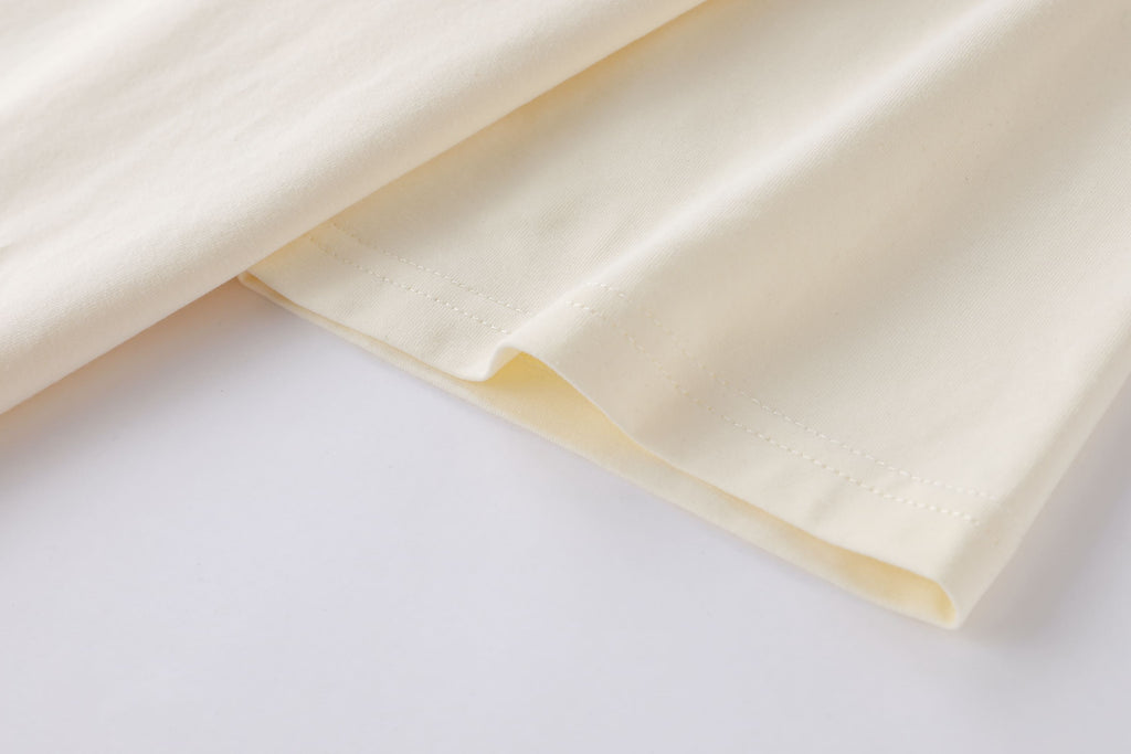 Camiseta 786758 Básica Crema Para Hombre