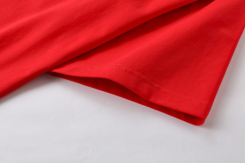Camiseta 66789 Estampada Roja Para Hombre