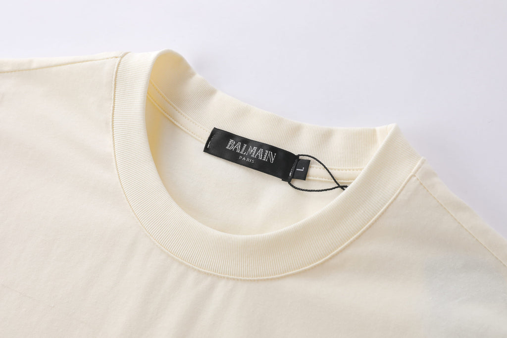 Camiseta 786757 Básica Crema Para Hombre