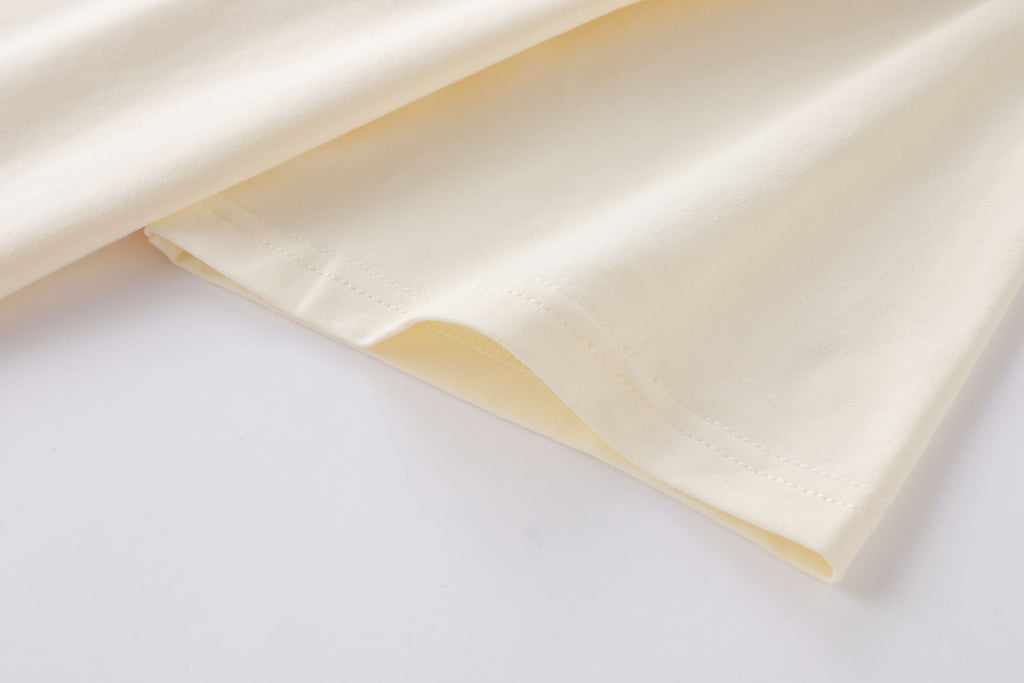 Camiseta 786757 Básica Crema Para Hombre