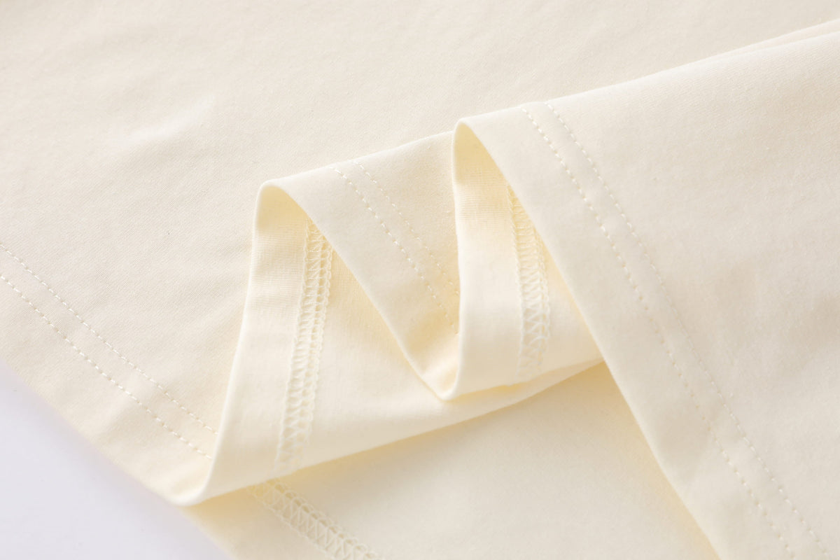 Camiseta 786757 Básica Crema Para Hombre