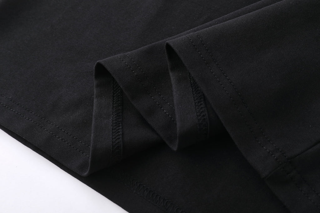Camiseta 786623 Estampada Negra Para Hombre