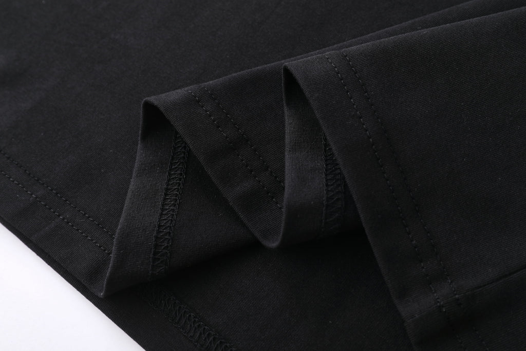 Camiseta 786627 Estampada Negra Para Hombre