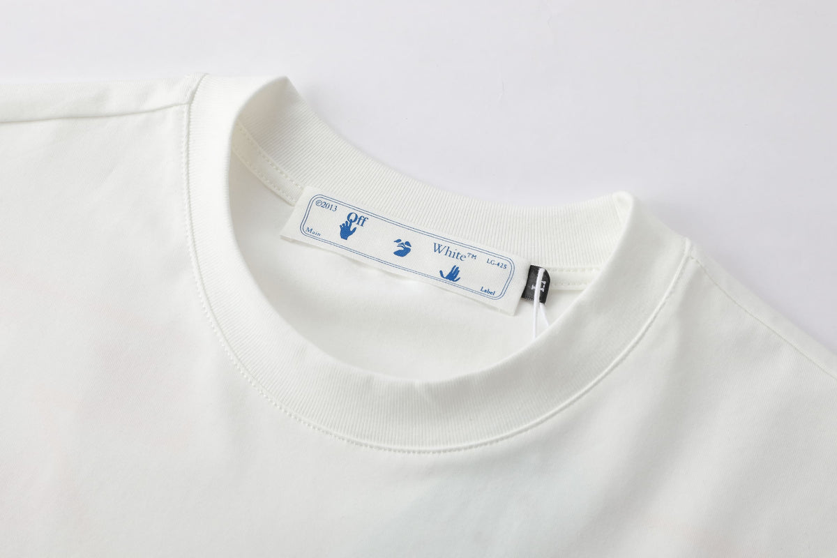 Camiseta 66792 Estampada Blanca Para Hombre