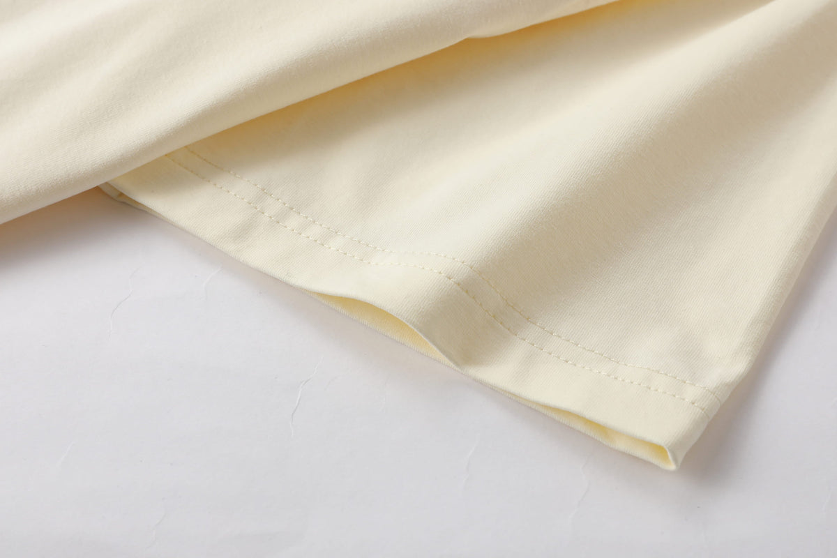Camiseta 66792 Estampada Crema Para Hombre