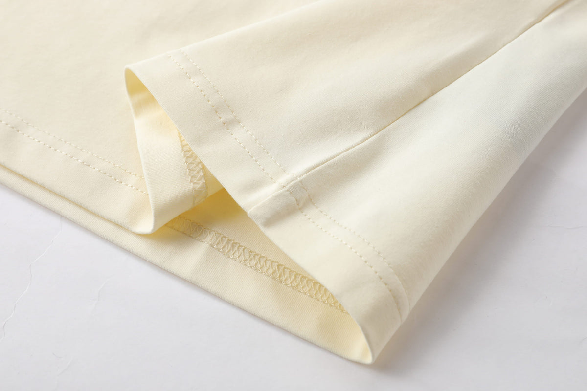 Camiseta 66792 Estampada Crema Para Hombre