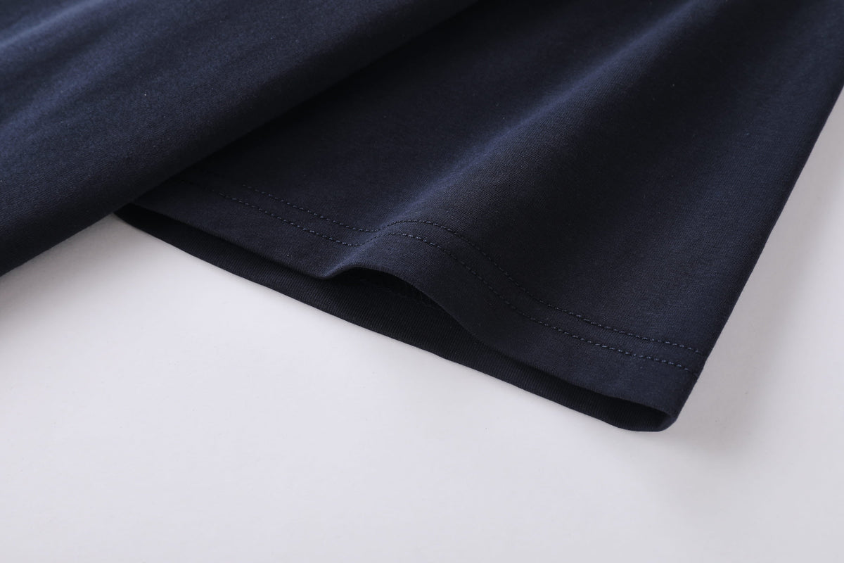 Camiseta 786624 Básica Azul Oscuro Para Hombre