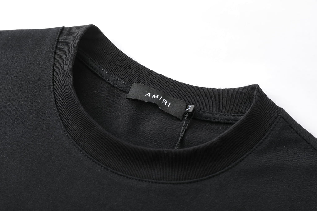 Camiseta 66781 Estampada Negra Para Hombre