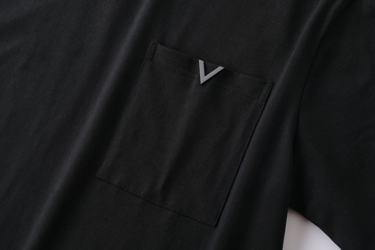 Camiseta 786746 Básica Negra Para Hombre