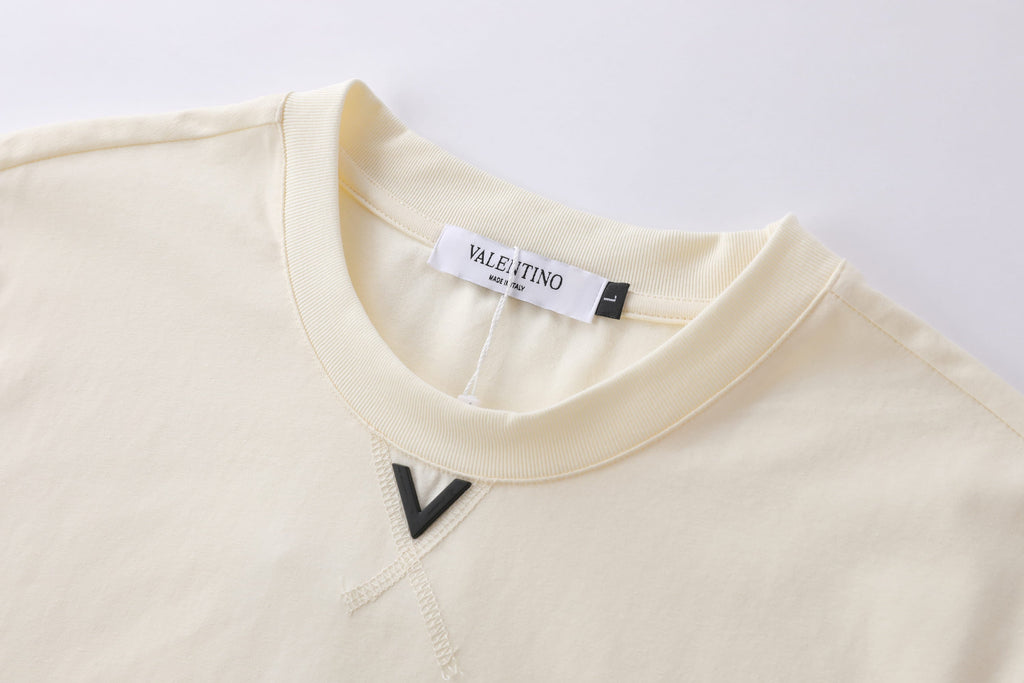 Camiseta 786662 Básica Crema Para Hombre
