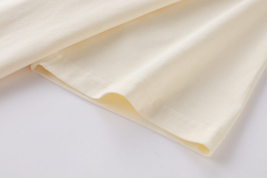 Camiseta 786662 Básica Crema Para Hombre