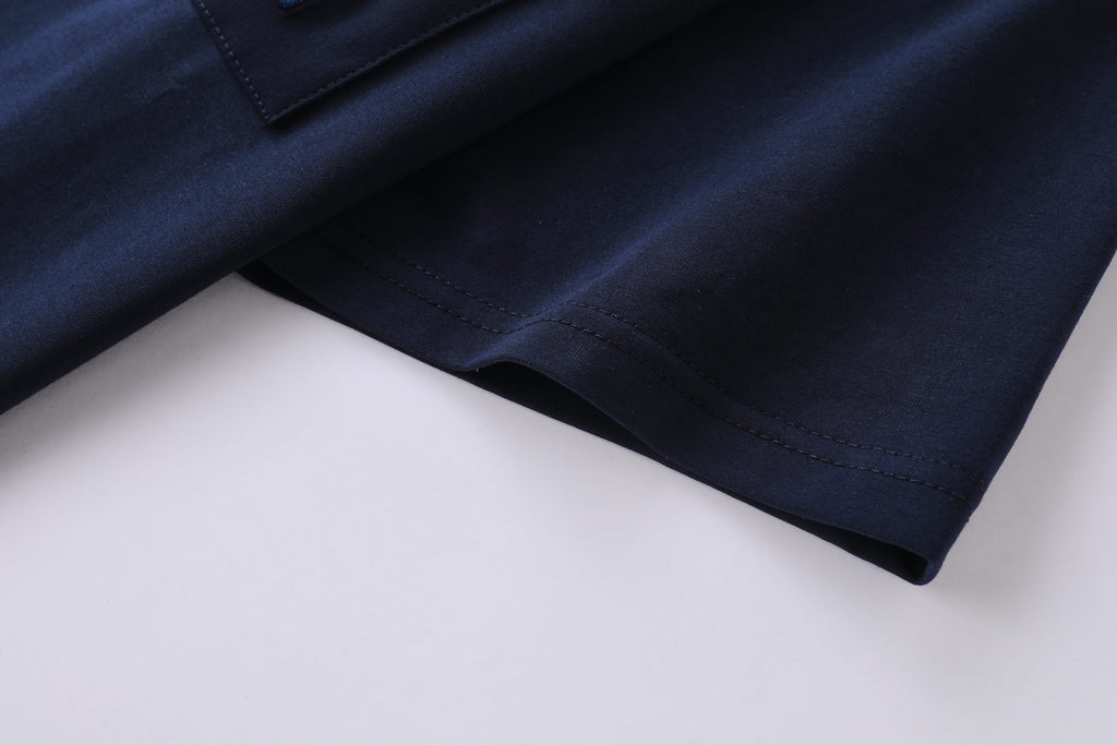 Camiseta 786748 Básica Azul Oscuro Para Hombre
