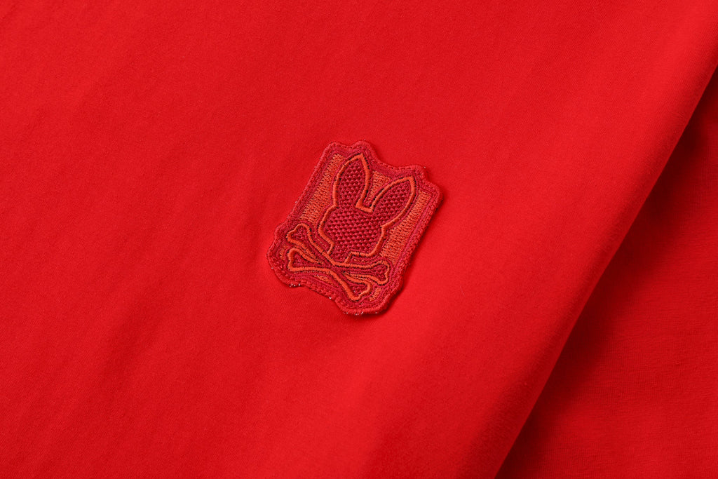 Camiseta 66677 Básica Roja Para Hombre