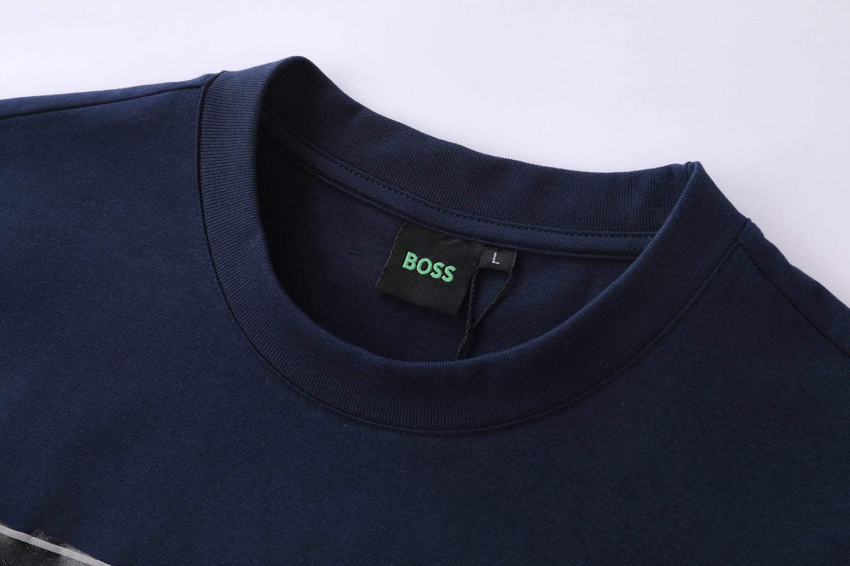 Camiseta 786653 Estampada Azul Oscuro Para Hombre