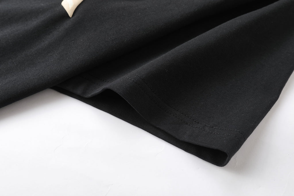 Camiseta 66778 Estampada Negra Para Hombre
