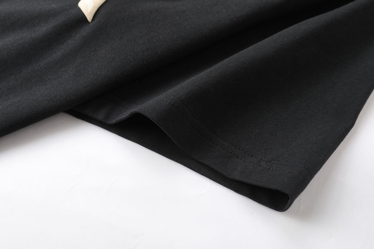 Camiseta 66778 Estampada Negra Para Hombre