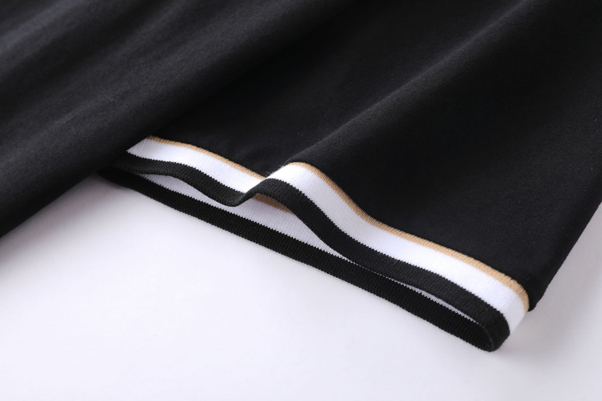 Camiseta 786659 Estampada Negra Para Hombre