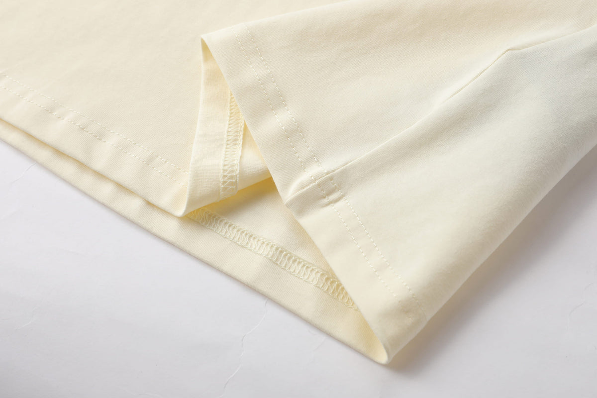 Camiseta 786658 Básica Crema Para Hombre