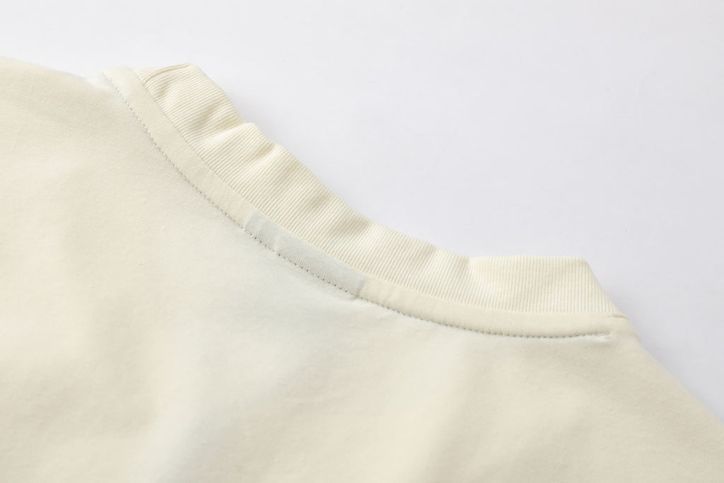 Camiseta 786658 Básica Crema Para Hombre