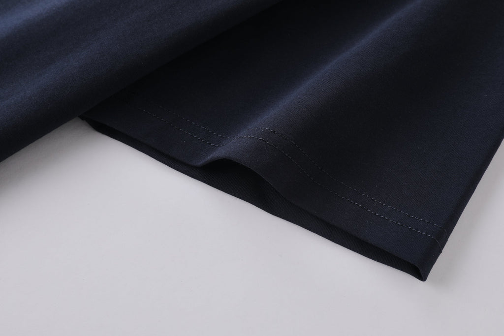 Camiseta 66676 Básica Azul Oscuro Para Hombre