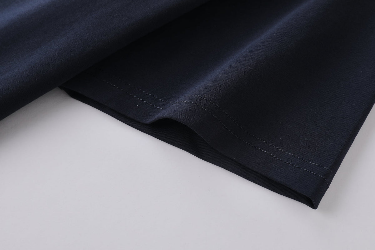 Camiseta 66676 Básica Azul Oscuro Para Hombre