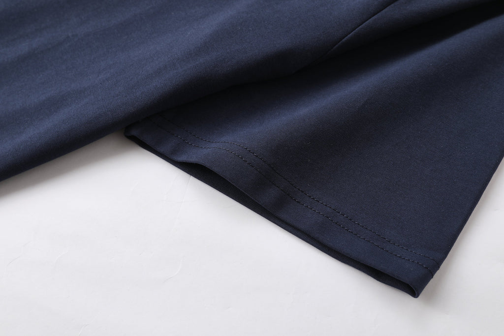 Camiseta B66042 Básica Azul Oscuro Para Hombre