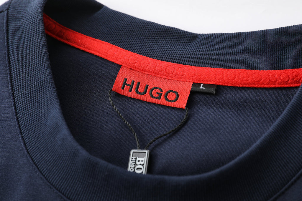 Camiseta B66042 Básica Azul Oscuro Para Hombre