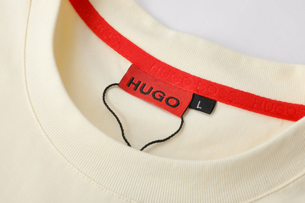 Camiseta B66042 Básica Crema Para Hombre