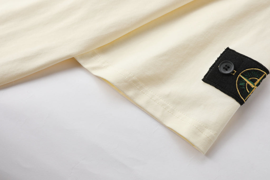 Camiseta 786876 Básica Crema Para Hombre