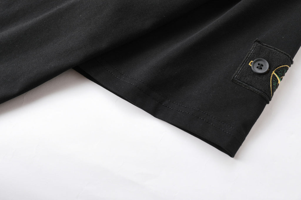 Camiseta 786876 Básica Negra Para Hombre