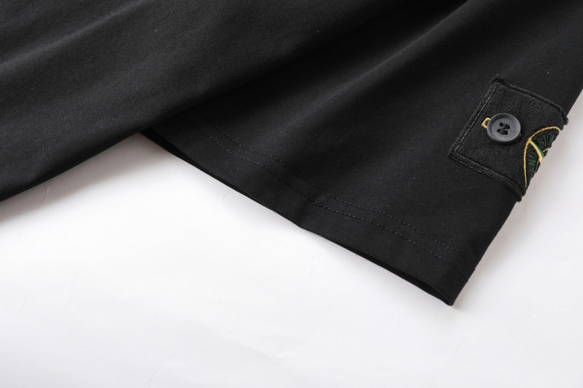 Camiseta 786876 Básica Negra Para Hombre