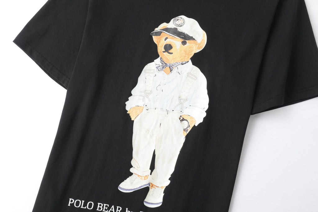 Camiseta 786890 Estampada Negra Para Hombre