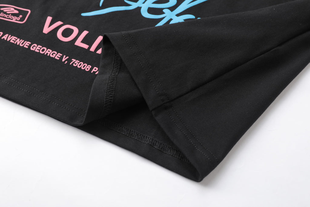 Camiseta 786897 Estampada Negra Para Hombre
