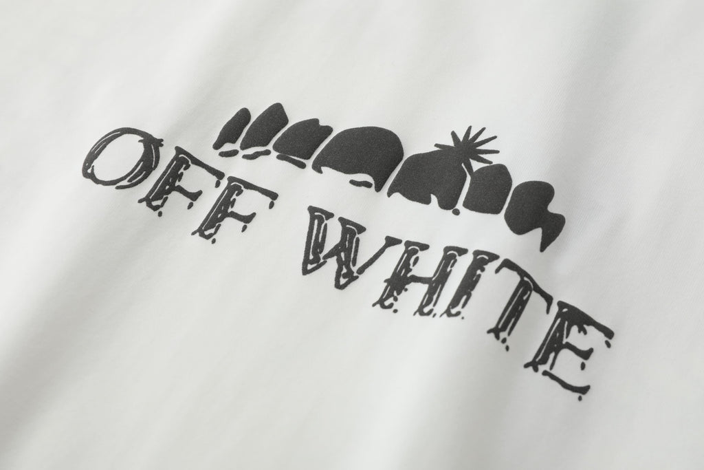 Camiseta 66791 Estampada Blanca Para Hombre