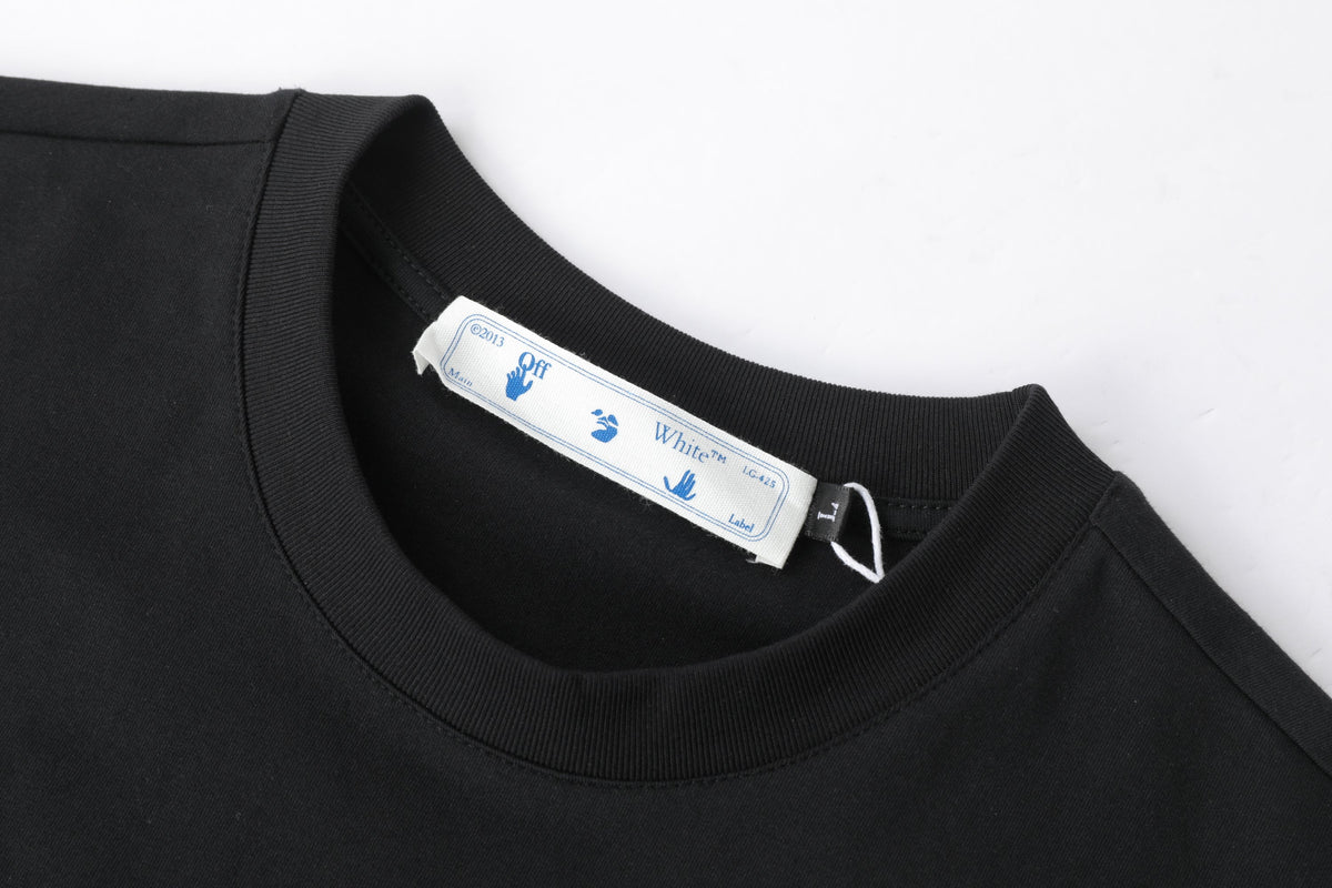 Camiseta 66787 Estampada Negra Para Hombre