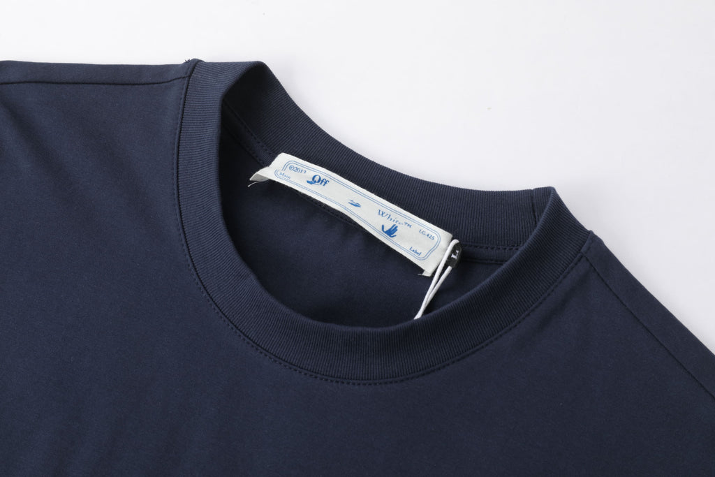 Camiseta 66790 Estampada Azul Oscuro Para Hombre