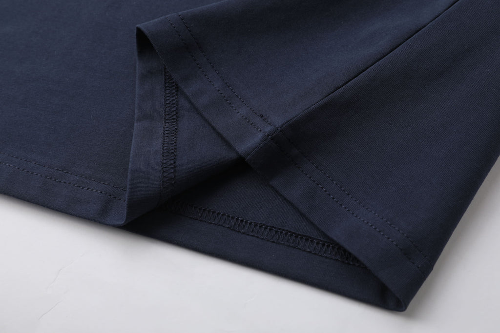 Camiseta 66790 Estampada Azul Oscuro Para Hombre