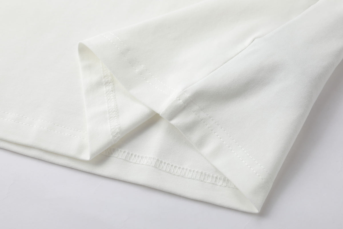 Camiseta 88991 Oversize Blanca Para Hombre