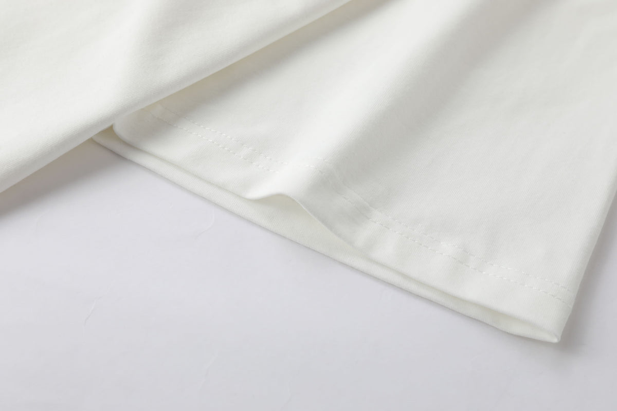 Camiseta 88990 Oversize Blanca Para Hombre