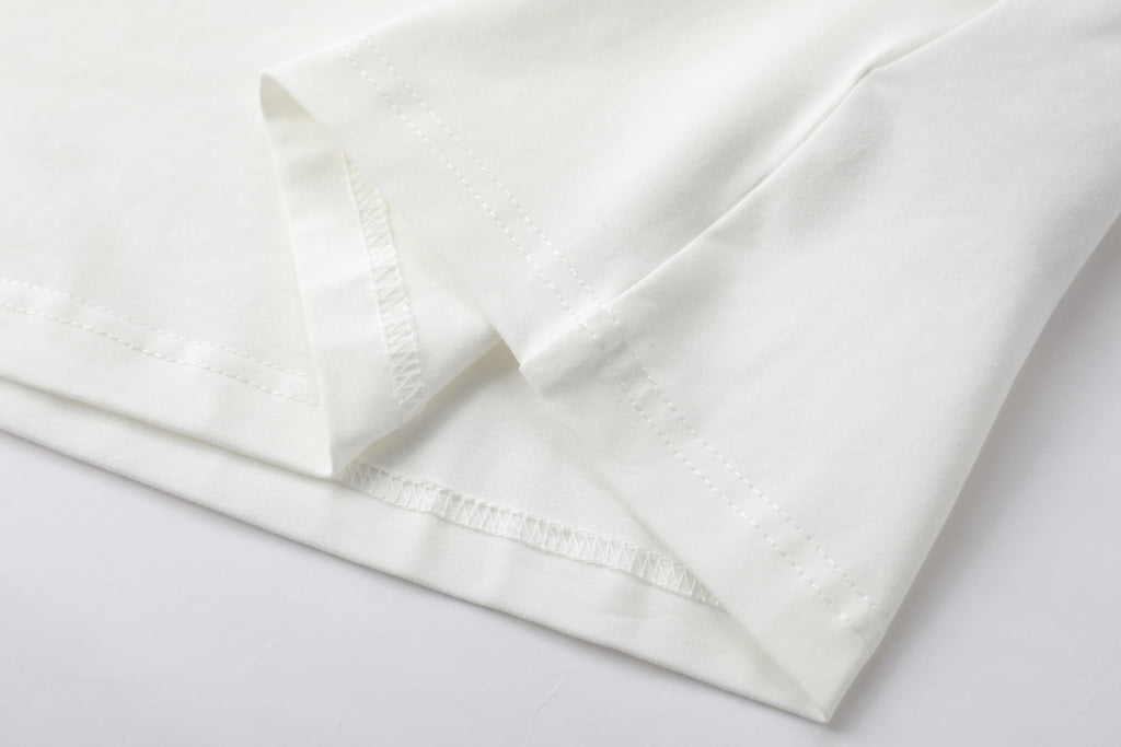 Camiseta 88990 Oversize Blanca Para Hombre