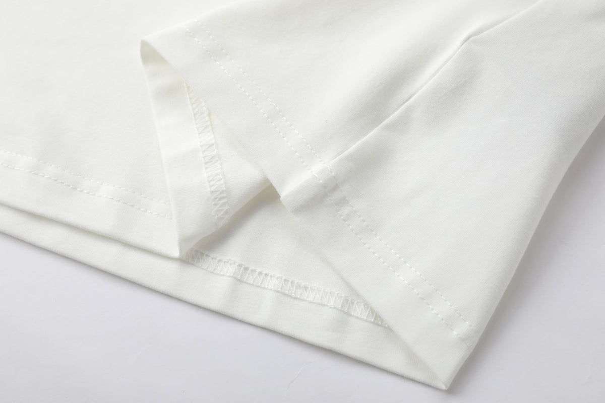 Camiseta 88990 Oversize Blanca Para Hombre