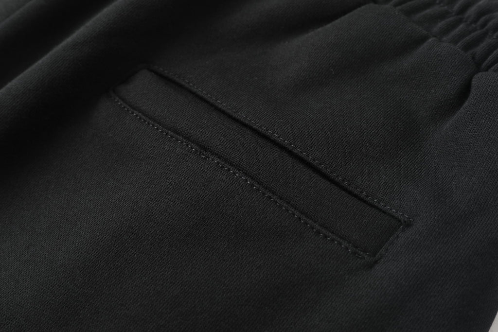 Bermuda 1818019 Negra De Algodón Para Hombre