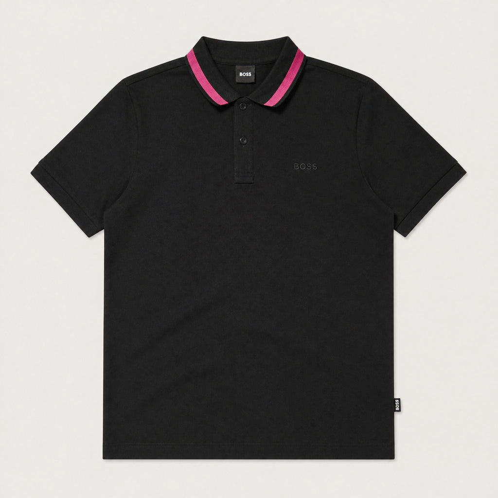 Camiseta 918032 Tipo Polo Negro para hombre