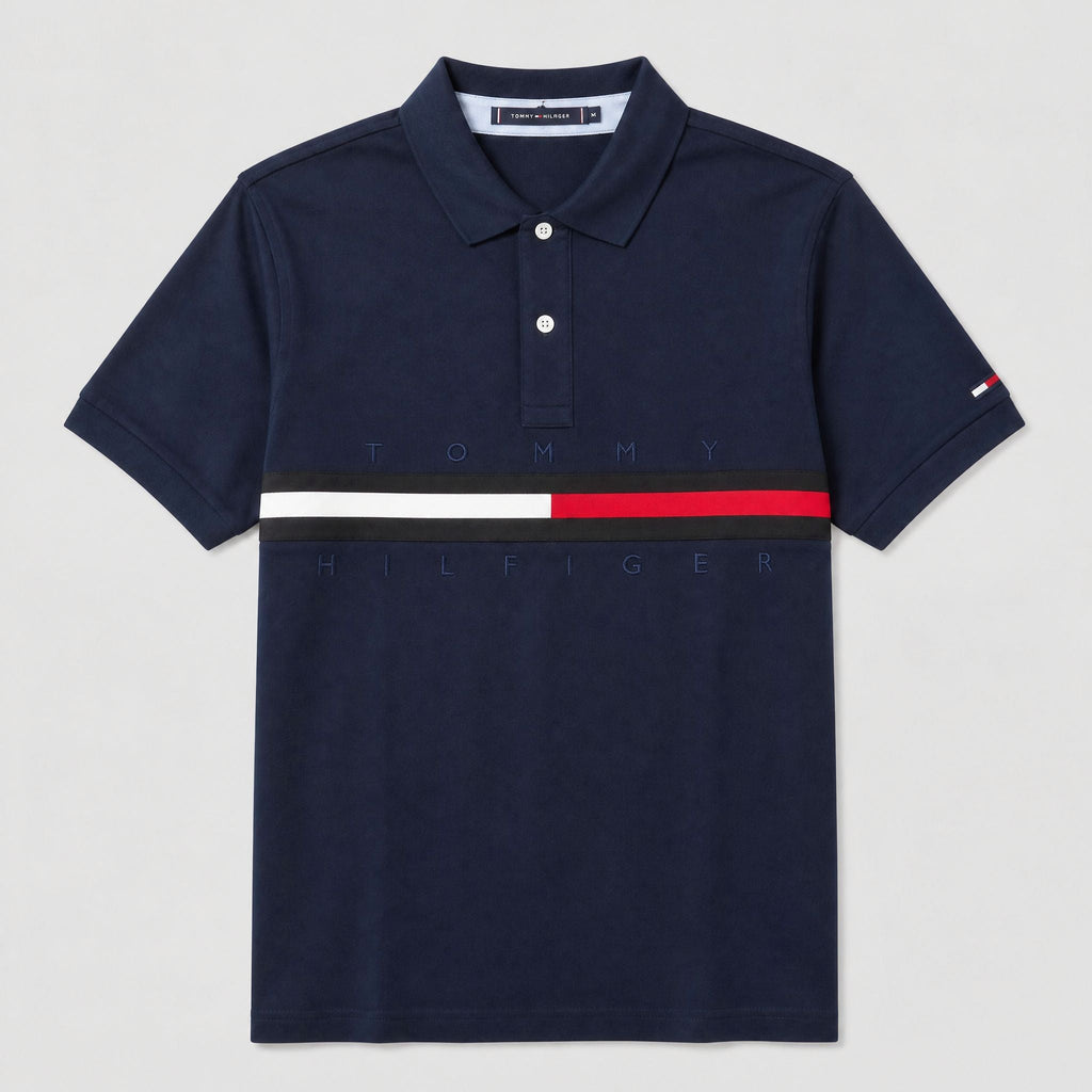Camiseta 778112 Tipo Polo Azul Oscuro para hombre