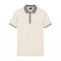 Camiseta 918013 Tipo Polo Crema para hombre