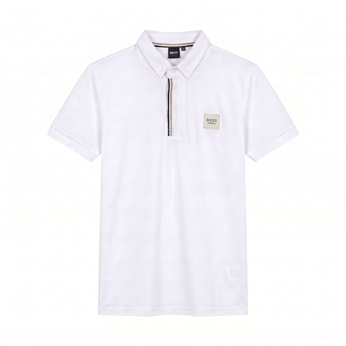Camiseta 185026 Tipo Polo Blanco para hombre